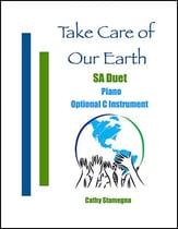 Take Care of Our Earth (SA Duet, Piano, Optional C Instrument) Vocal Solo & Collections sheet music cover